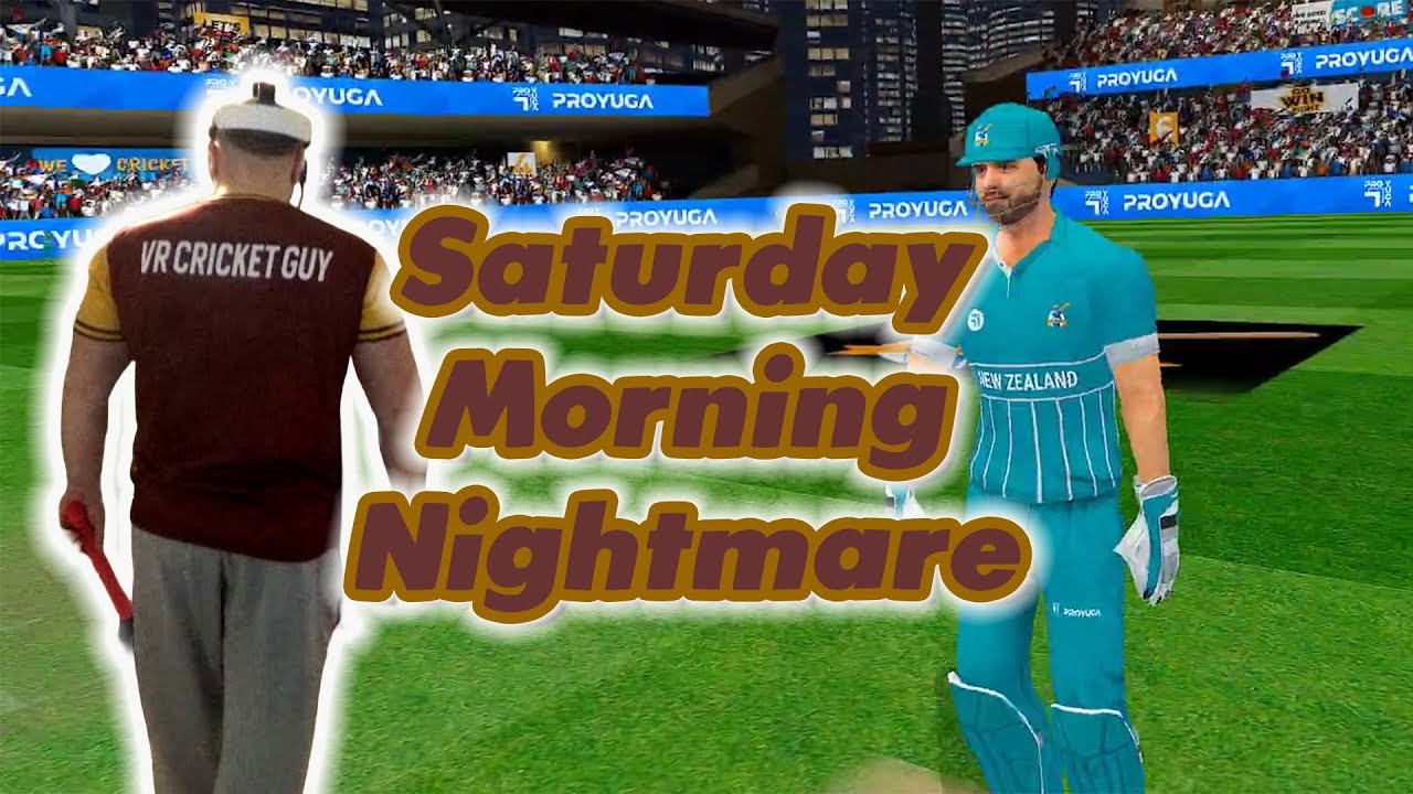 Having a VR Cricket Nightmare on a Saturday Morning - Stadium Number FOUR - iB Cricket VR Cricket