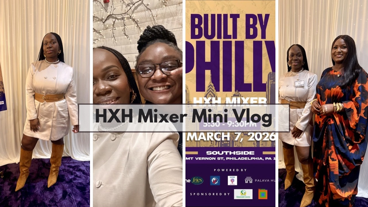 HXH Networking Mixer Mini Vlog, Liberian Diaspora, Networking, Young Professionals