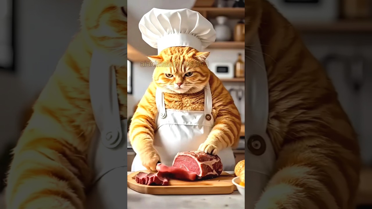 Realistic cat story: Why cooking meat is a feline adventure worth exploring 