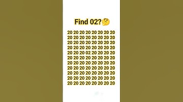 find odd number #games #computer #code #puzzle #ढूंढो #youtubeshorts #gkquestion #maths