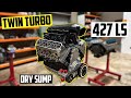 Building a 427 Twin Turbo LS Engine - Land Speed Records! (Part 2)