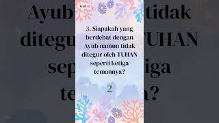 Level imanmu berapa? Diagnosa 1 menit - Kuis Alkitab dalam 1 Menit (183)