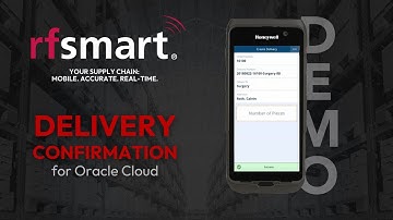Supply Chain Delivery Confirmation for Oracle Cloud