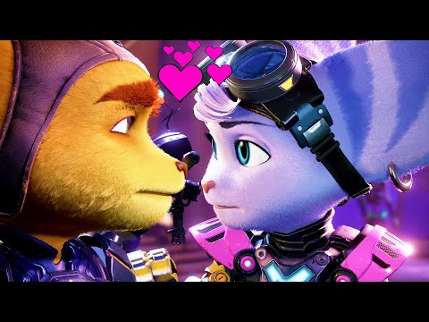 Ratchet Has a Huge Crush on Rivet FULL ROMANCE – Ratchet & Clank: Rift Apart PS5 2021