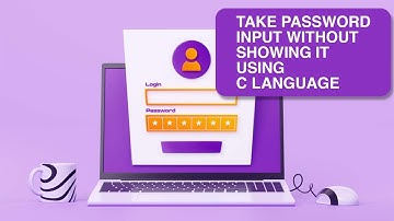 How to take user input password without showing it using C language