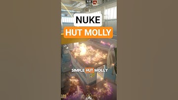 CS2 NUKE HUT MOLLY #cs2 #cs2tipsandtricks #cs2tips