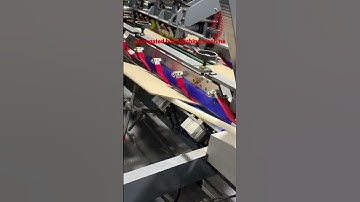 Corrugated Box Folding Gluing Stitching Machine, Automatic Folder Gluer Stitcher