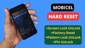 Mobicel Star Password, Pin, Pattern unlock | Factory hard reset | Mobicel Start