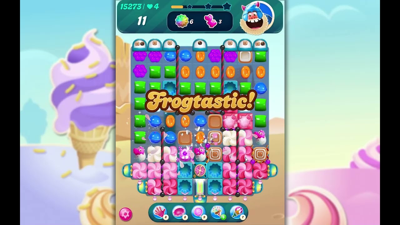 Candy Crush Saga Level 15273 - YouTube