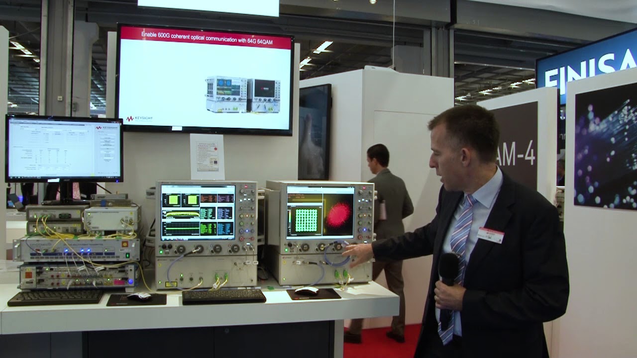 ECOC 2017 Demo: Enable 600G coherent optical communication with 64G 64QAM