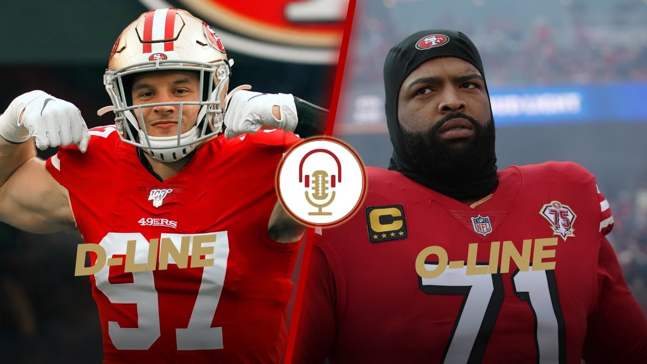 niner-faithful-radio-o-line-and-d-line-position-breakdown-youtube