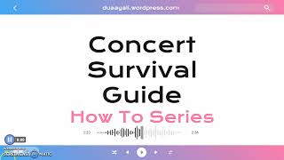 Concert Survival Guide 101: How to Pack For a Concert