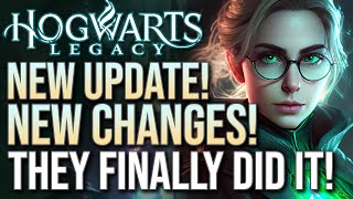 Hogwarts Legacy Just Got A Big New Update!  They FINALLY Did It!