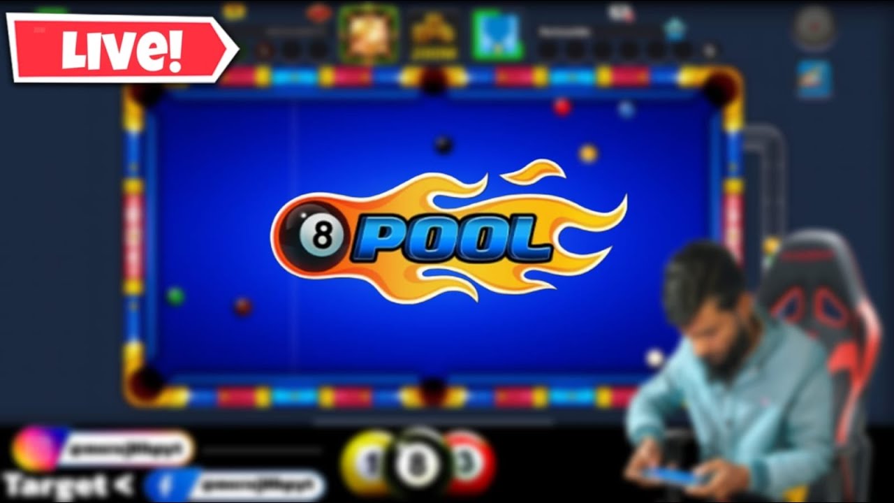 8Ball Pool Live 🔴 || 0 To 100M