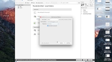 Thunderbird Email Configuration