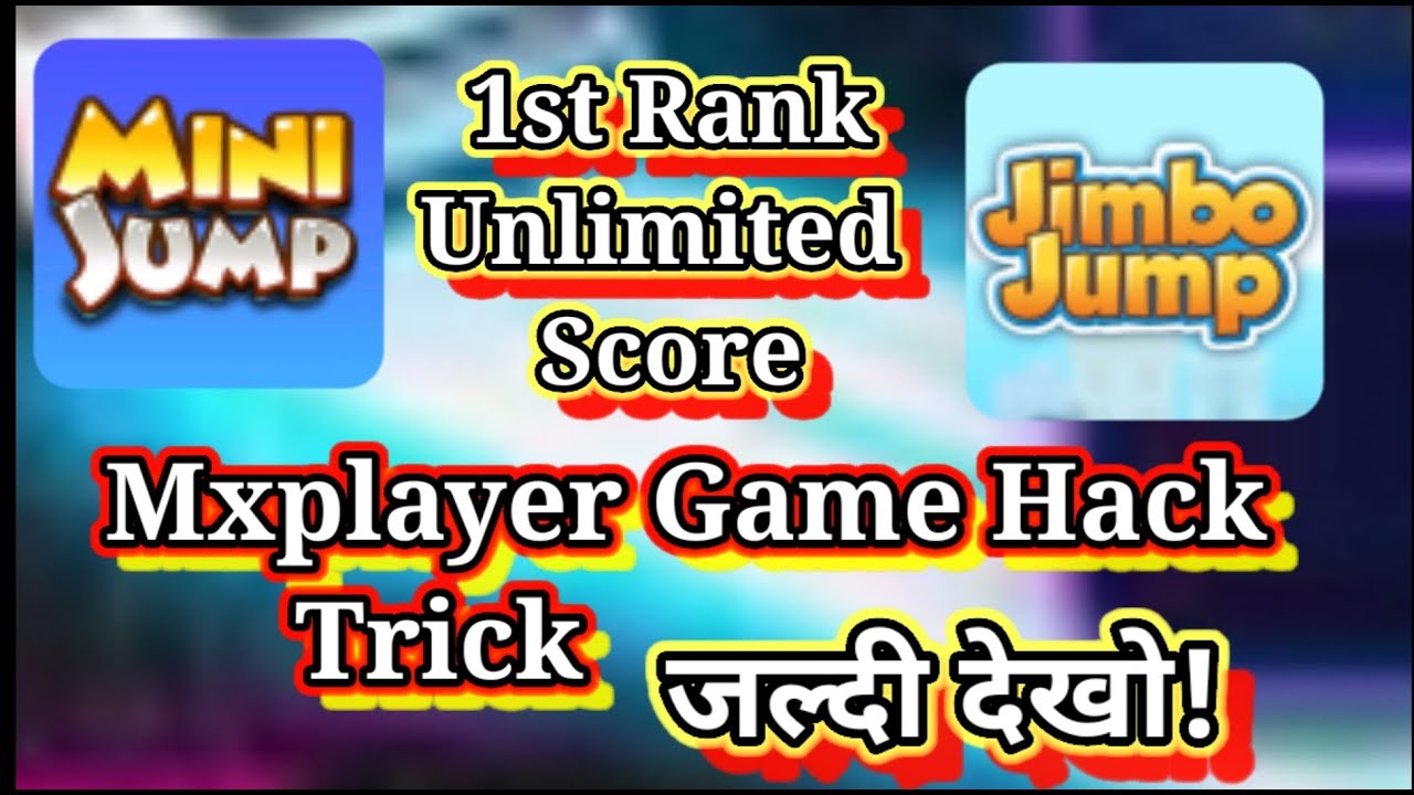 Mxplayer Games Hack Trick / Mini Jump Game Mai Automatic Score Kaise Banayi / Jimbo jump Game Hack 🎮