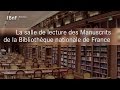 La salle de lecture du dpartement des manuscrits de la bibliothque nationale de france