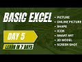 Learn Excel in 7 Days: A Complete Beginner’s Guide to Mastering Excel Basics (Day 5)