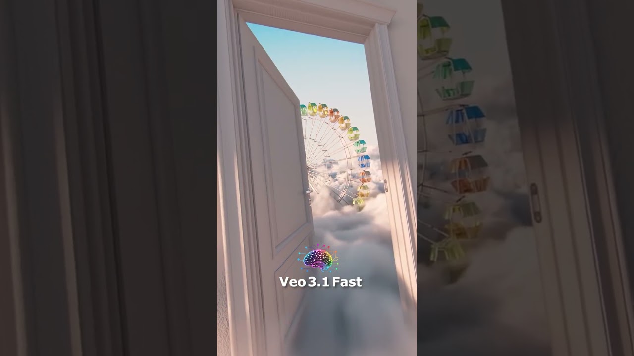 ☁️🎠 ASMR Cloudroom FerrisDream | Veo 3.1 Fast × AIGeneratorsky