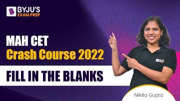 MAH MBA CET Crash Course | Fill in the Blanks for CET MBA 2023 | BYJU