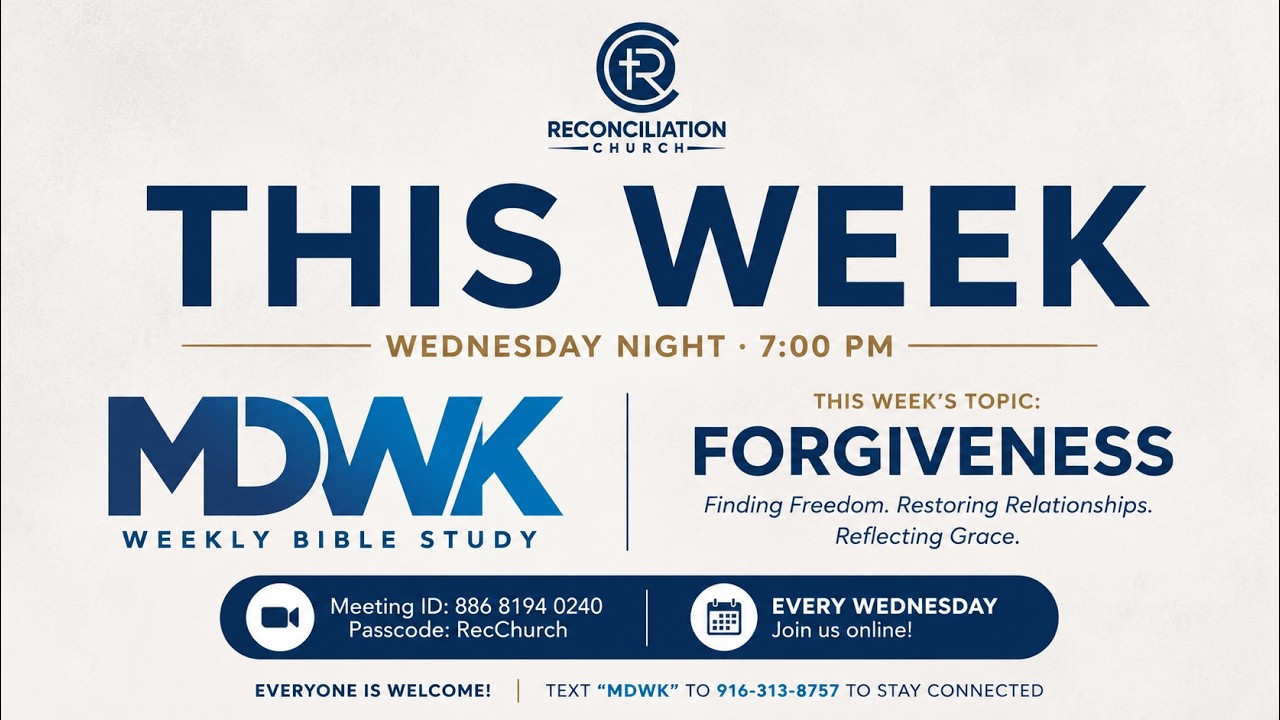 MDWK - Rec Church: Forgiveness Pt. 2