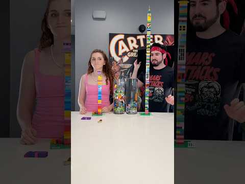 Lego Tower Challenge - #Magic #Magician #Illusion #Challenge #Prank @EmilyFitzGeraldYT