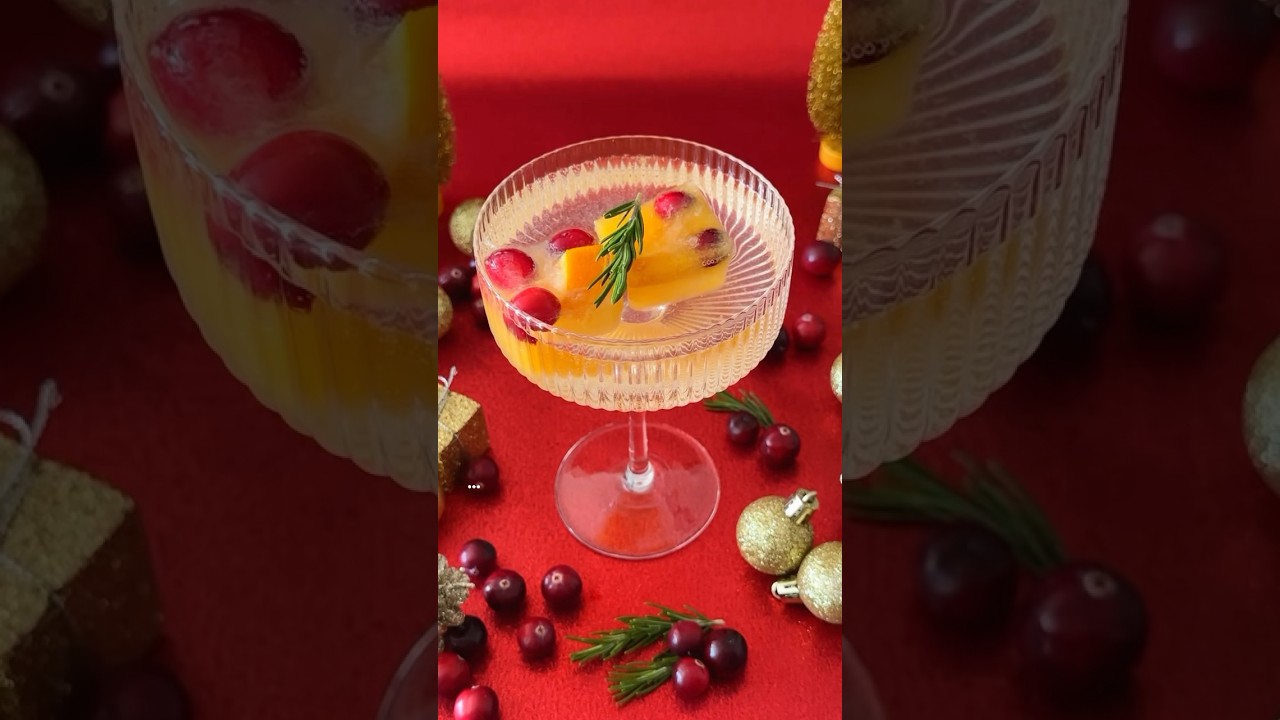 Holiday Prosecco Cocktails!