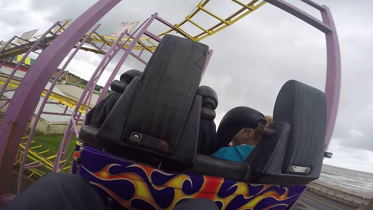 LOOPING STAR (onride) at Southport Pleasureland 1/9/2017 - YouTube