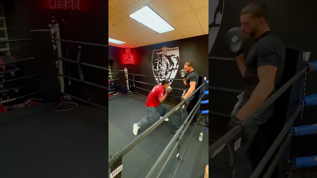 Coach V & Edwin Charip preparing for 4th professional fight! 