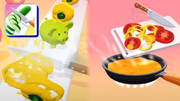 Perfect Slices - Android Gameplay I All levels Mobile Gameplay Walkthrough Update level 77