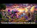 Eliminate Opponents While Using The Jam Track Player Fortnite Overwatch Anwser The Call Quest
