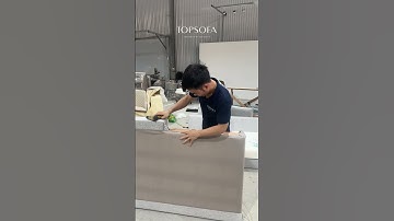 Quy trình bọc ghế sofa nỉ tại xưởng #sofamaydo #sanxuatsofa #bocghesofa #topsofavietnam