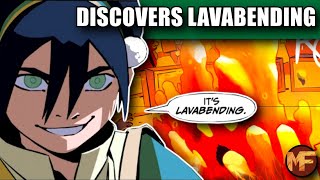 Toph Discovers Lavabending For the First Time: Brand New Avatar Story
