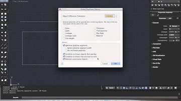 Using Overkill command in AutoCAD