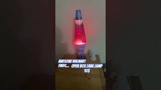 An awesome find at Walmart  , and open box lava lamp for 10$  yes please ytshorts walmartfinds