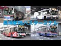 バスの行列を眺める@長崎新地バスターミナル