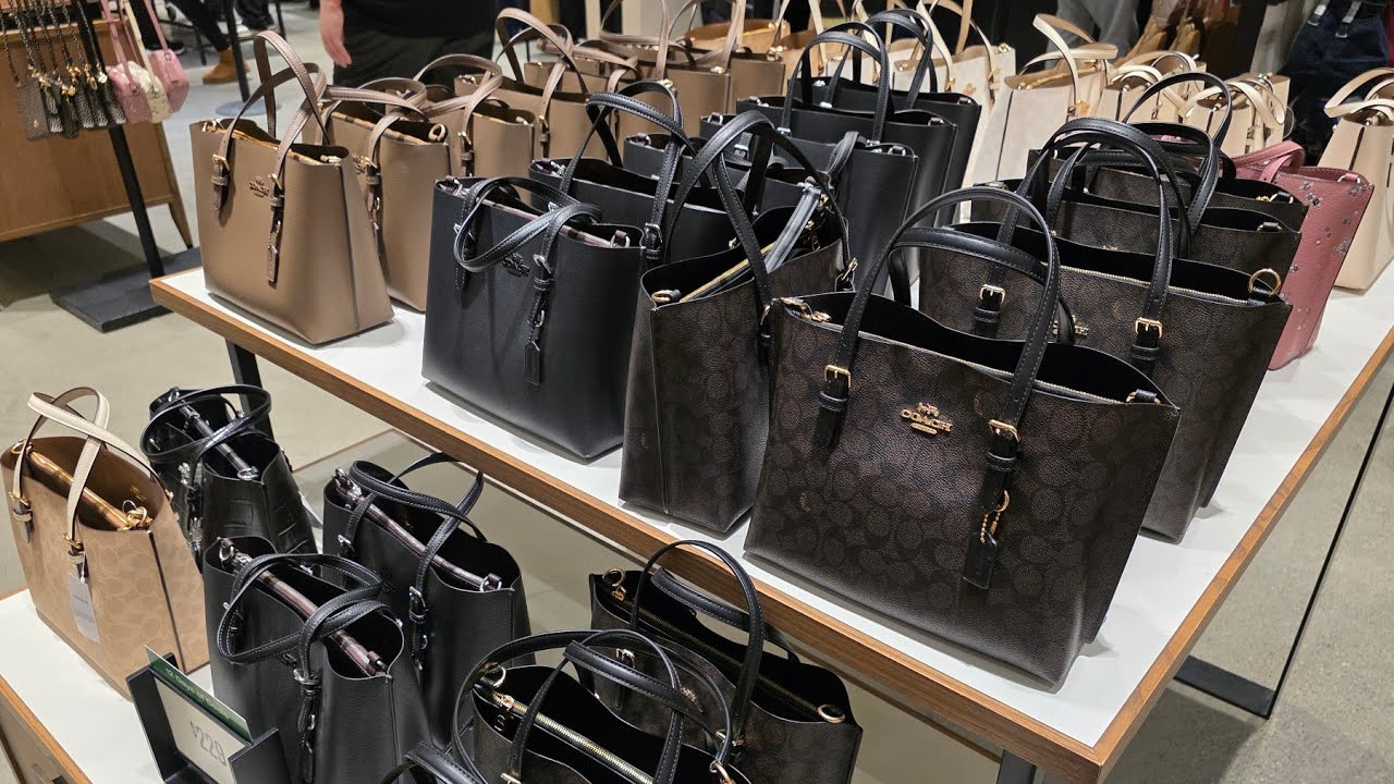 НОВЕЙШИЙ 👈🛍Аутлет Coach~ Скидки до 70%~ Давайте посмотрим~ Сумки~ Кошельки и многое другое😍