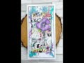 Washi and Distress Oxide Card by Tracy Evans #aallandcreate