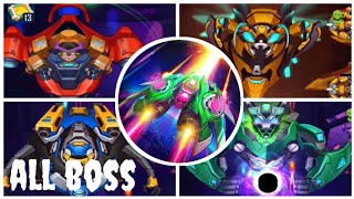 WindWings Space Shooter - all bosses part 4