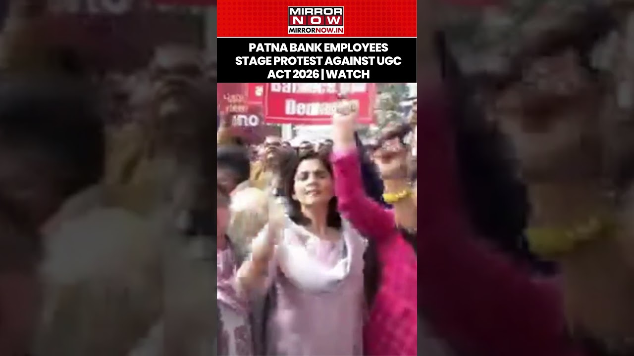 Patna: Bank Employees Stage Protest Amid Nationwide Strike Against New UGC Regulations 