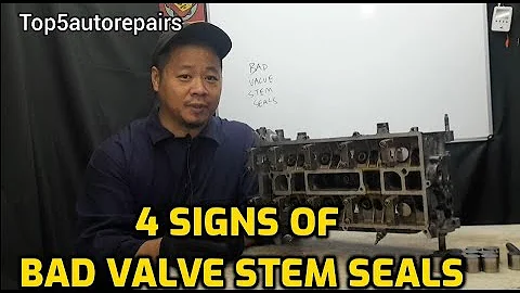 4 SIGNS OF BAD VALVE STEM SEALS (EXPLANATION AND EXAMPLES)