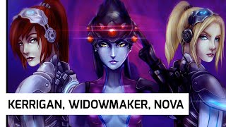Blizzard World [Kerrigan, Widowmaker and Nova] Video process