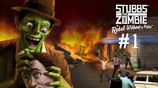 💀 A Zombi hős végre visszatért!! 💀 | Stubbs the Zombie in Rebel Without a Pulse #1 - 04.06.