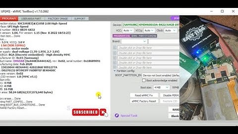 Redmi Note 6 Pro Emmc Change Process With ufi box 2024