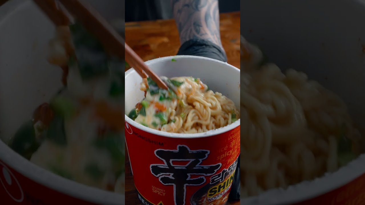 Ultimate Cheesy Ramen Hack Shorts