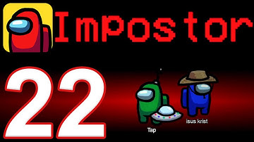 Among Us Mobile - Gameplay Walkthrough Part 22 - 2 Impostors with Pet (iOS, Android)