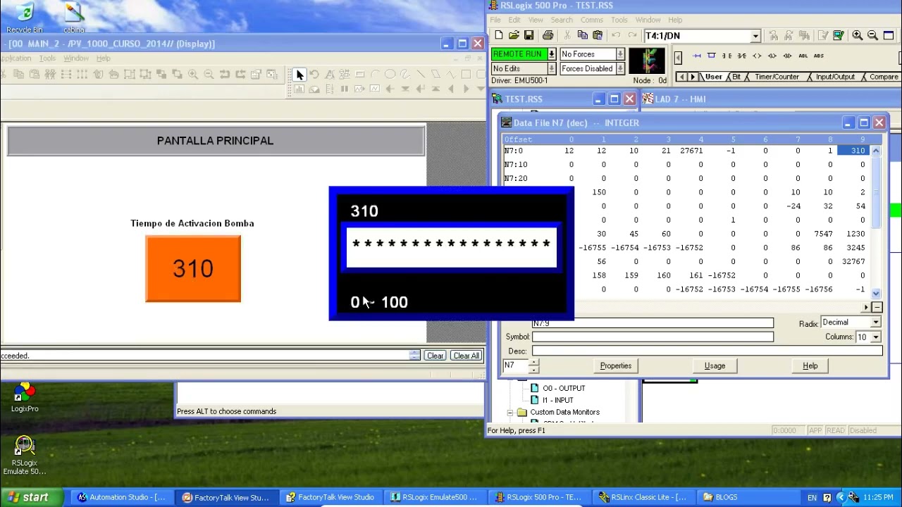 Curso Factory Talk View desde CERO 21 de 46 Numeric Input Enable 2da Parte
