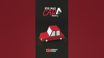 Low Poly Car Model | 3DS Max