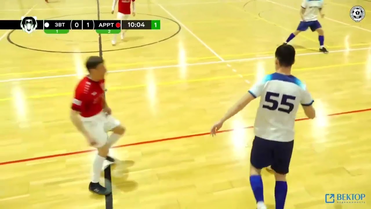 Открытый чемпионат Ярославля по мини-футболу 2025 - 2026. 11 тур.  Звезда-BigTech - Арарат. 1 тайм