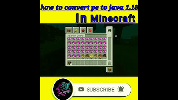 how to convert minecraft pe into java edition |#short #minecraft #youtubeshorts #youtubeviralshorts